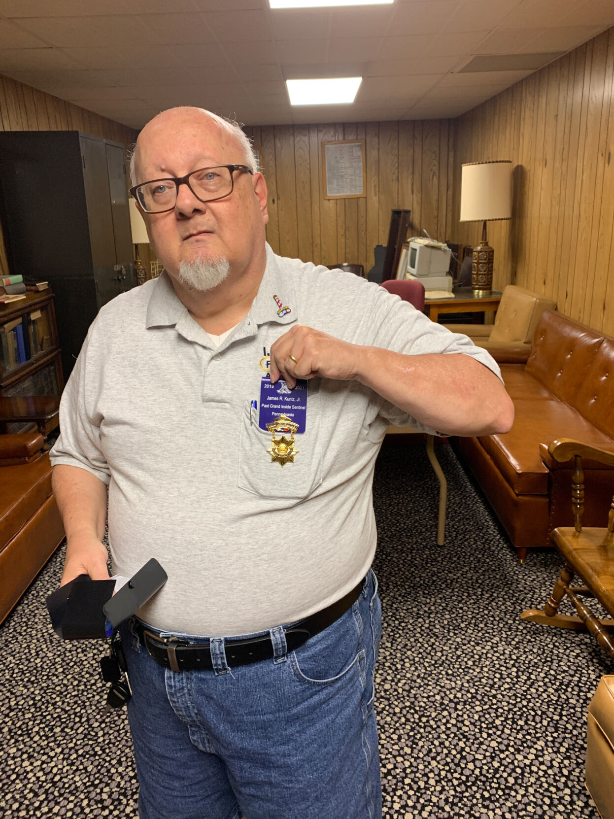 Jim Kuntz at Alma Hall